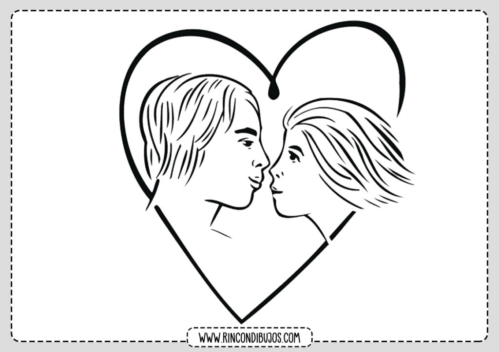 Dibujo De Enamorado Para Colorear Ultra Coloring Pages Porn Sex Picture