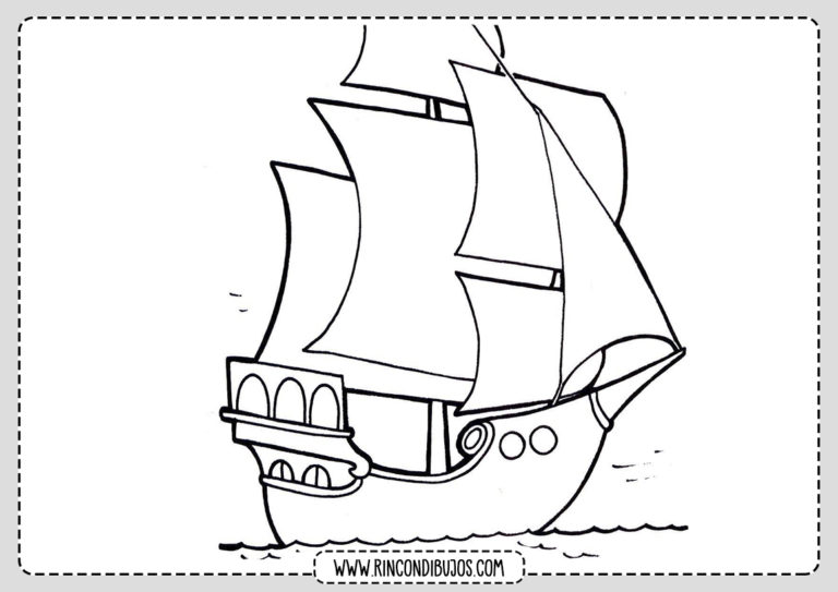 Dibujos De Barcos Para Colorear Imprimir Y Colorear