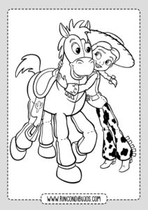 Dibujos para colorear de Toy Story (Buddy, Buzz Light Year y más)